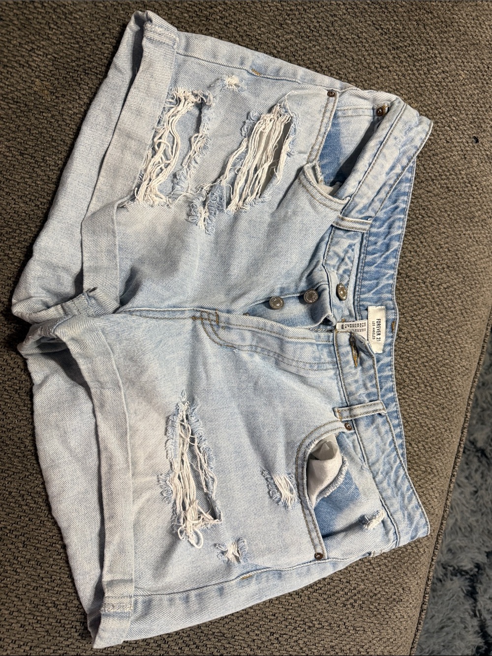 Forever 21 denim shorts